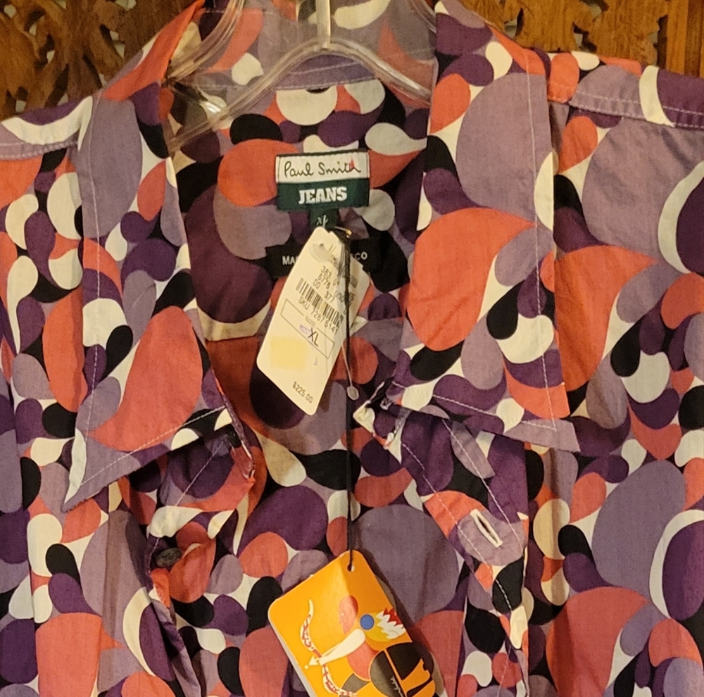 Men's Multicolor Patterned Shirt